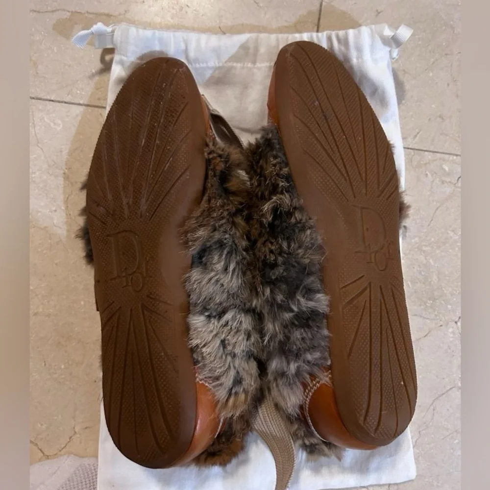 Dior fur & suede sneakers - Picture 6 of 7